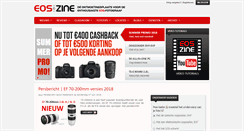 Desktop Screenshot of eoszine.nl